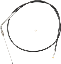 Load image into Gallery viewer, LA Choppers Throttle Cable - 12" - 14" - Black LA-8320TH13B - Main Product View