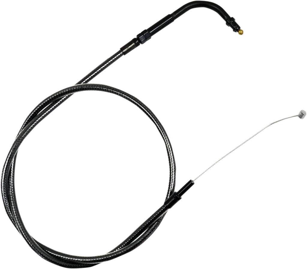 LA Choppers Throttle Cable - 12" - 14" - Midnight LA-8100TH13M - Main Product View