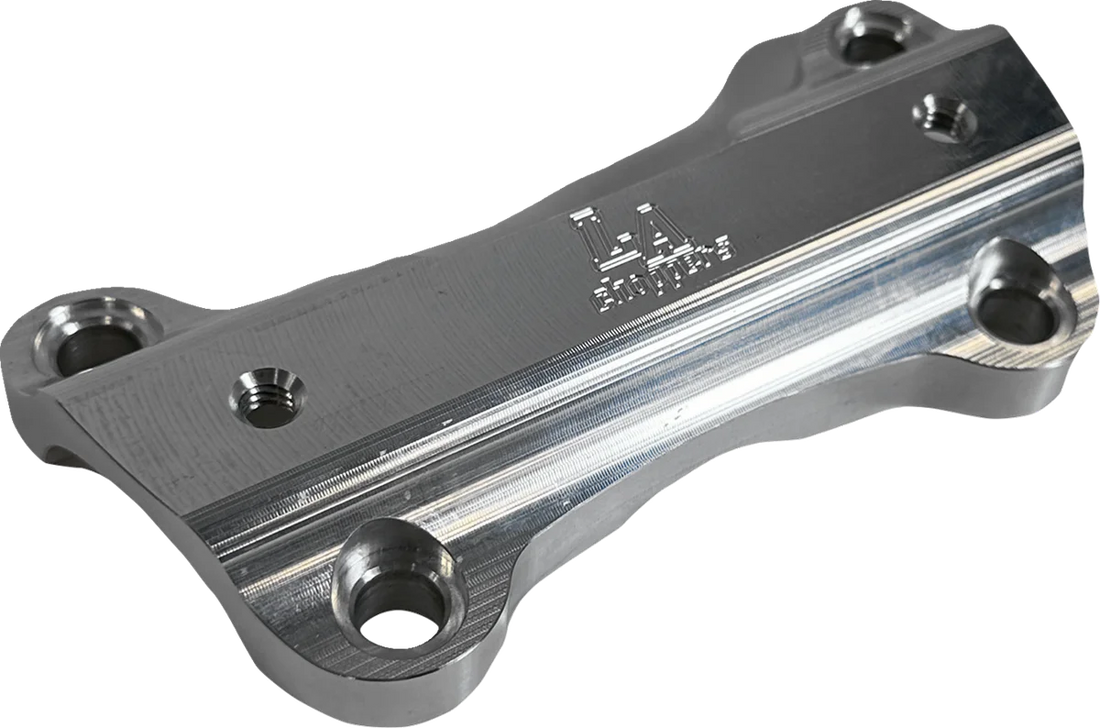 LA Choppers Top Clamp - Hefty - Pinned - 1" LA-7415-99 - Side View