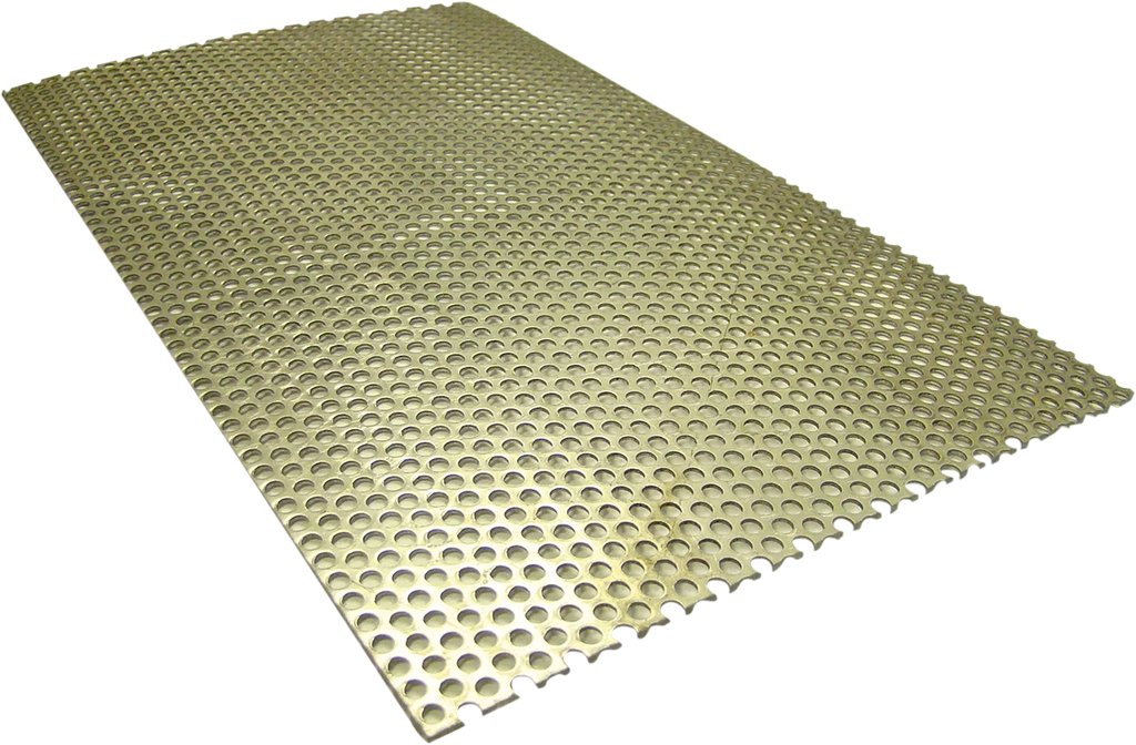 LA Choppers Universal Exhaust Baffle Perforated Sheet - Stainless - 6" x 10" LA-1201-00 - Main Product View