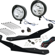 Load image into Gallery viewer, LED Driving Light Kit - Black - Ryker Show Chrome - Main Product View