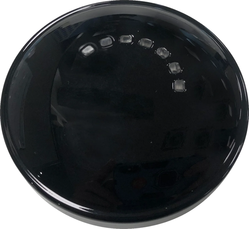 LED Fuel Gauge - Black DragSpecialties 78366B - Main Product View