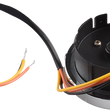 Load image into Gallery viewer, LED Fuel Gauge - Chrome DragSpecialties 78366 - Side View