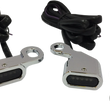 Load image into Gallery viewer, LED Handlebar Marker Lights - Chrome/Smoke DragSpecialties L22-0230CMENU - Main Product View