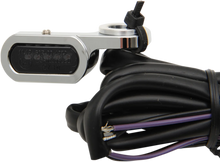 Load image into Gallery viewer, LED Handlebar Marker Lights - Hydraulic Clutch - Chrome/Smoke DragSpecialties L22-0229CMENU - Main Product View
