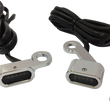 Load image into Gallery viewer, LED Handlebar Marker Lights - XL - Chrome/Smoke DragSpecialties L22-0231CMENU - Main Product View