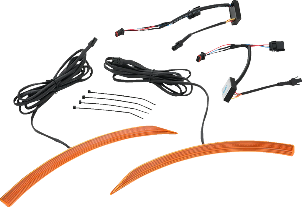 LED Light Front Fender - Ryker Show Chrome - Main Product View