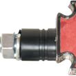 Load image into Gallery viewer, LED Maltese Marker Lights - Chrome/Red - Side View