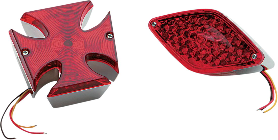 LED Taillight - Maltese DragSpecialties 20-6503LEDBXLB1 - Side View