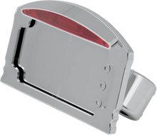 Load image into Gallery viewer, LED Taillight/License Plate Mount - Half-Moon - Flat DragSpecialties P28-6823 - Main Product View