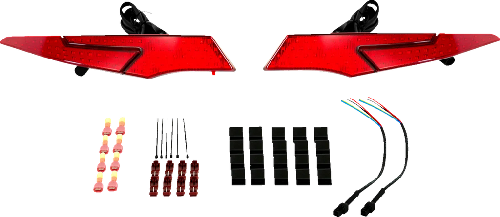 LED Trunk Light - Red Lens - Spyder RT LTD/F3 LTD Show Chrome - Main Product View