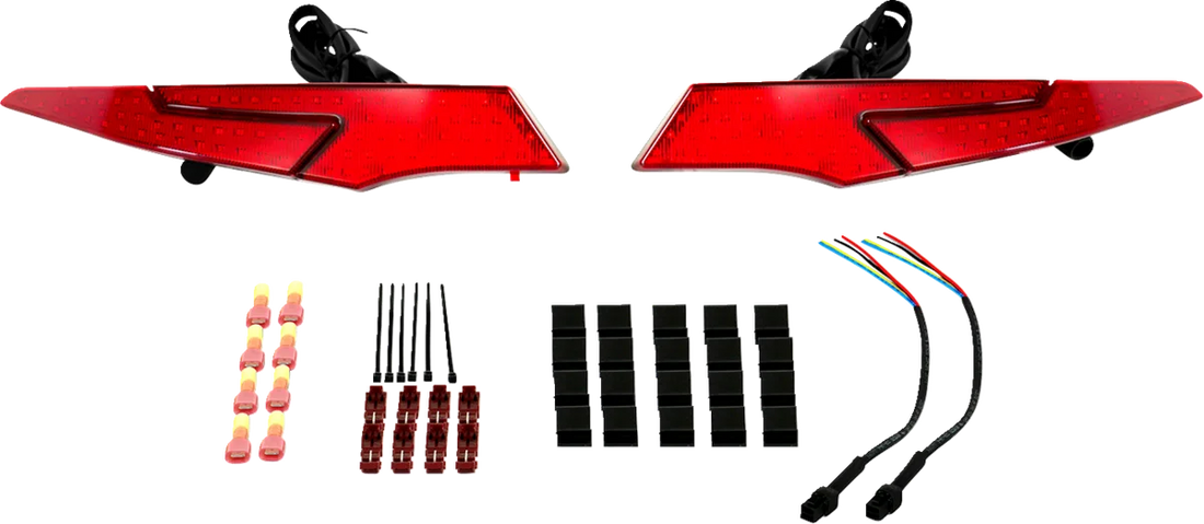 LED Trunk Light - Red Lens - Spyder RT LTD/F3 LTD Show Chrome - Installation View