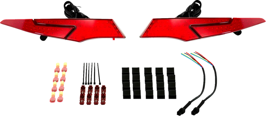 LED Trunk Light - Red Lens - Spyder RT LTD/F3 LTD Show Chrome - Installation View