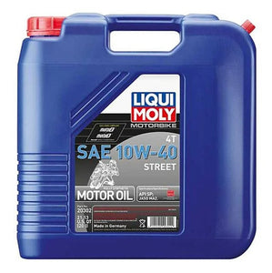 LIQUI MOLY 20L Motorbike 4T SAE 10W40 Street - Side View