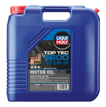Load image into Gallery viewer, LIQUI MOLY 20L Top Tec 4600 Motor Oil SAE 5W30 - Main Product View
