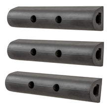Load image into Gallery viewer, LUVERNE 10" Universal Rubber Bumper Strips (3-Pack) 2090615-3 - Main Product View