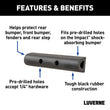 Load image into Gallery viewer, LUVERNE 10" Universal Rubber Bumper Strips (3-Pack) 2090615-3 - Side View