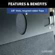 Load image into Gallery viewer, LUVERNE 15" Long Hitch-Mounted Textured Rubber Tow Guard (Fits 2", 2-1/2" or 3" Shank) 255200 - Additional View 8