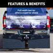 Load image into Gallery viewer, LUVERNE 20" Long Hitch-Mounted Textured Rubber Tow Guard (Fits 2", 2-1/2" or 3" Shank) 255300 - Installation View