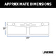 Load image into Gallery viewer, LUVERNE 20" Long Hitch-Mounted Textured Rubber Tow Guard (Fits 2", 2-1/2" or 3" Shank) 255300 - Additional View 8