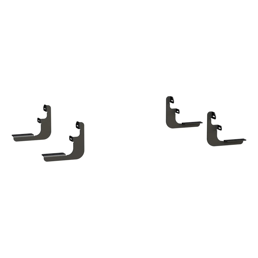 LUVERNE Black Stainless Steel Side Entry Steps, Select Ford F-Series Extended Cab 281522-571521 - Back View