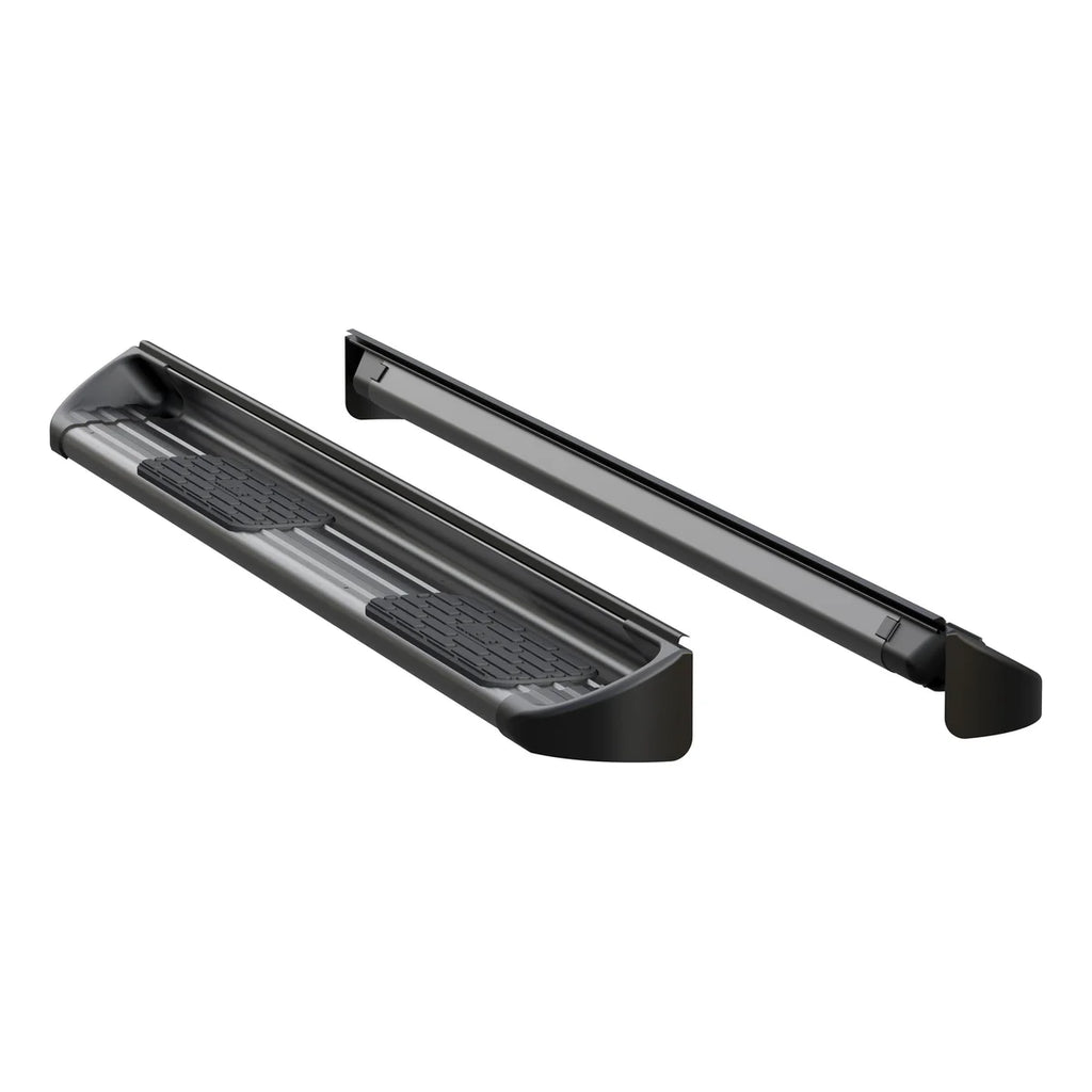 LUVERNE Black Stainless Steel Side Entry Steps, Select Silverado, Sierra Extended Cab 281443-581444 - Main Product View