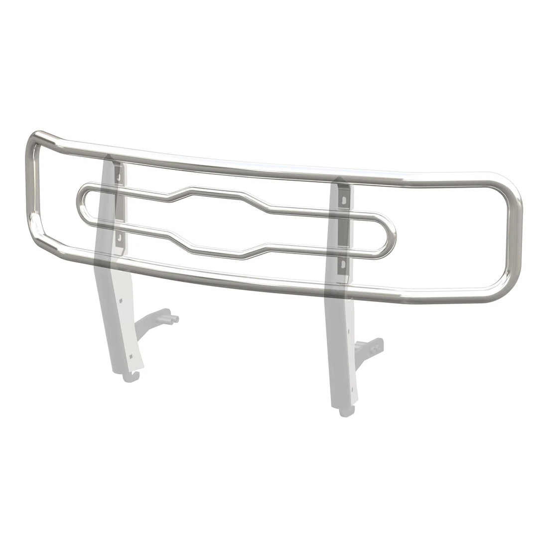 LUVERNE Chrome Steel 2" Tubular Grille Guard Ring Assembly 331519 - Installation View