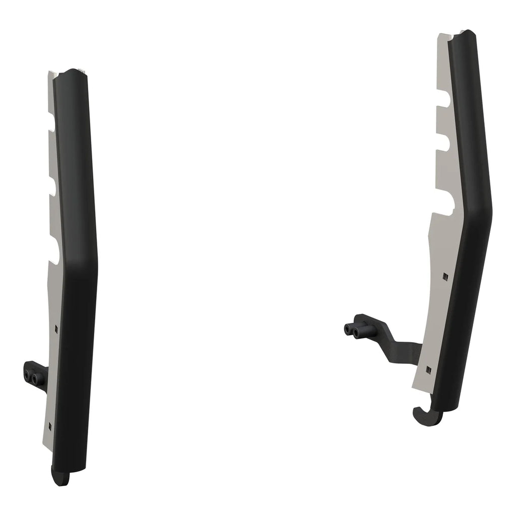 LUVERNE Chrome Steel 2" Tubular Grille Guard Upright Package 331611 - Side View