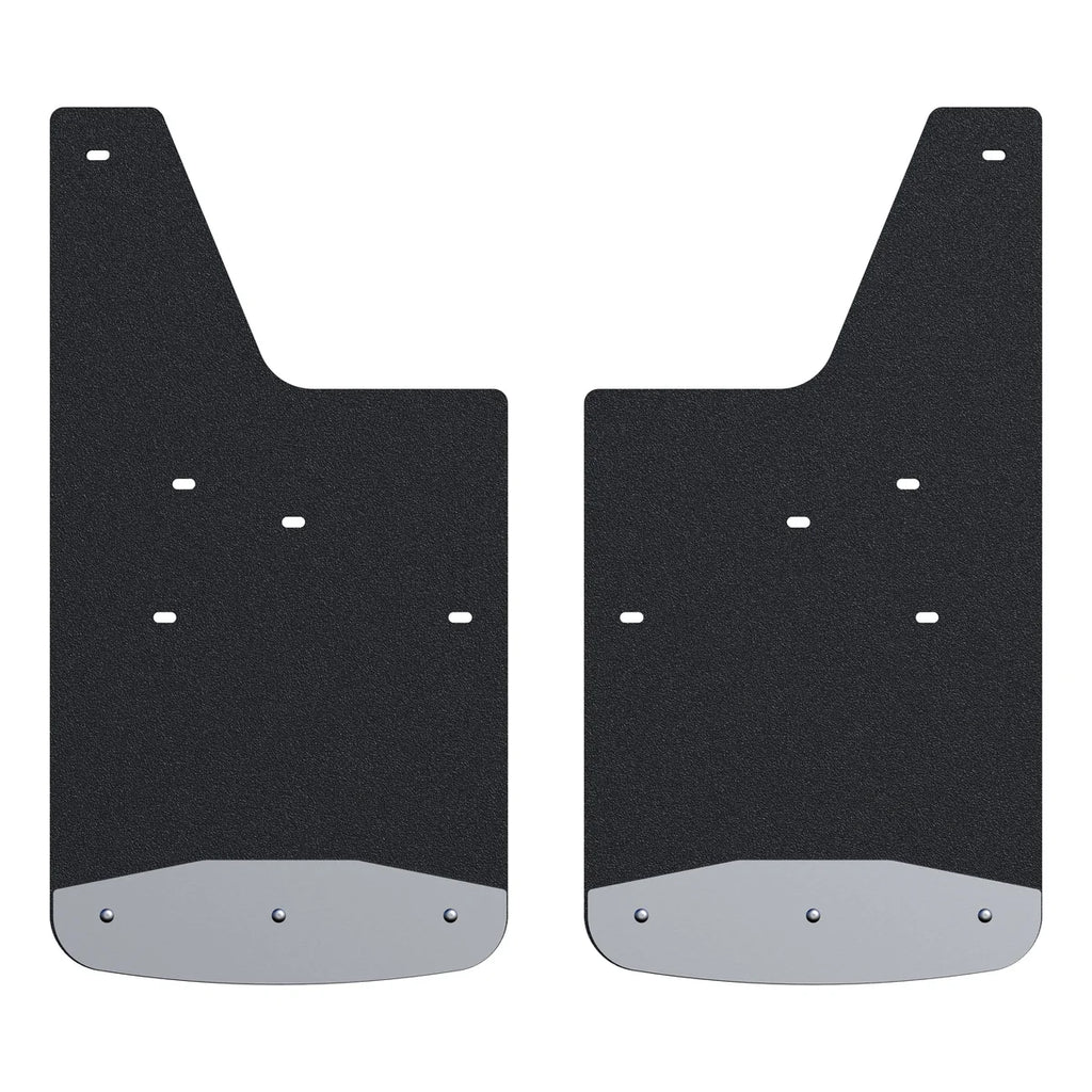 LUVERNE Front 12" x 23" Rubber Mud Guards, Chevy Silverado 2500, 3500 HD (2 Flaps) 251450 - Main Product View