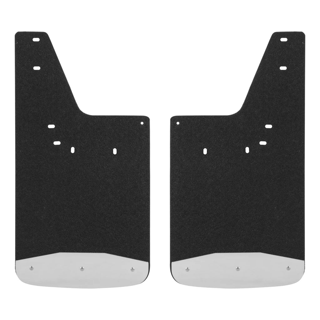 LUVERNE Front 12" x 23" Rubber Mud Guards, Select Dodge, Ram 1500 to 5500 (2 Flaps) 250932 - Main Product View