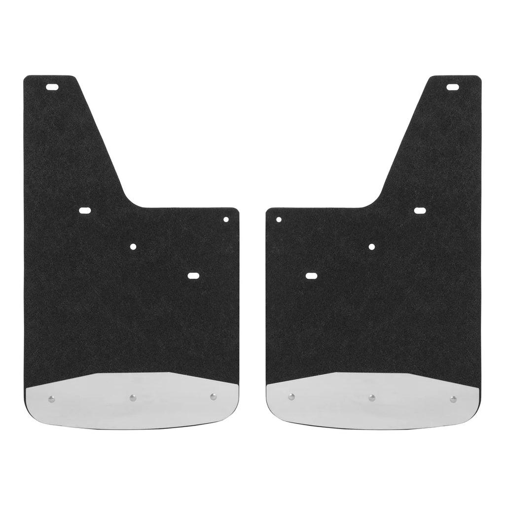 LUVERNE Front or Rear 12" x 20" Rubber Mud Guards, Select Silverado, Sierra (2 Flaps) 250740 - Main Product View