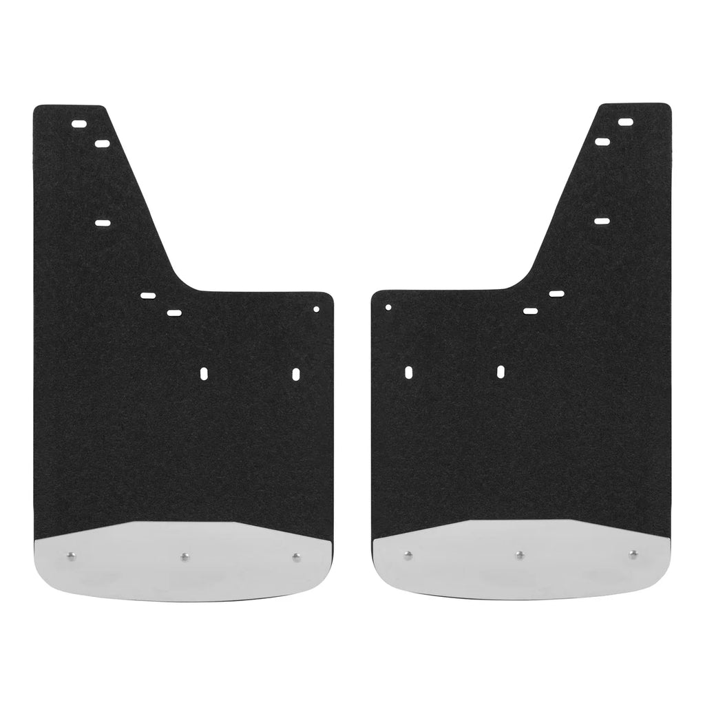 LUVERNE Front or Rear 12" x 20" Textured Rubber Mud Guards, Select Dodge Ram (2 Flaps) 250230 - Main Product View