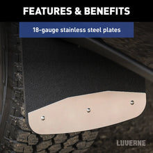 Load image into Gallery viewer, LUVERNE Front or Rear 12" x 20" Textured Rubber Mud Guards, Select Dodge Ram (2 Flaps) 250230 - Additional View 7