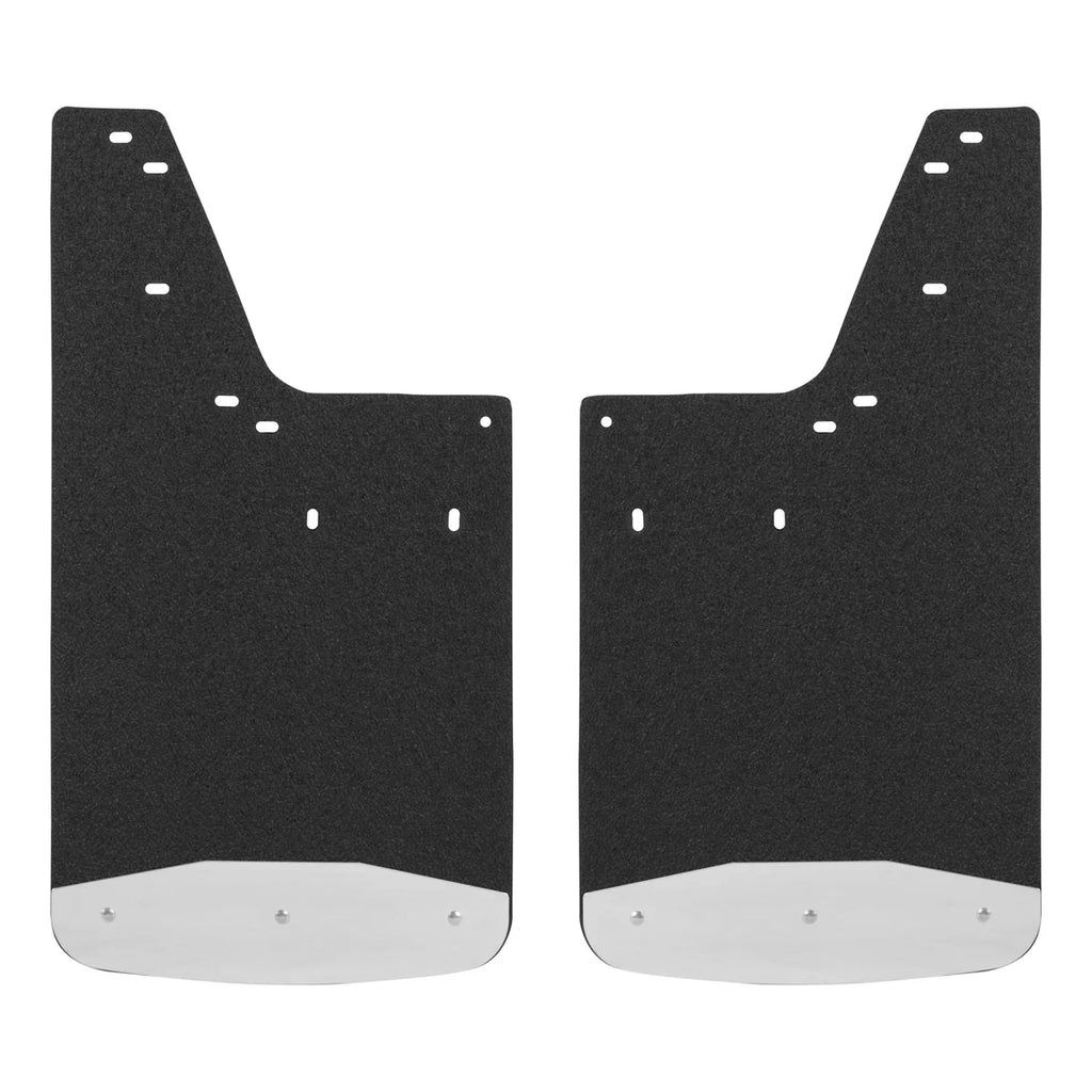 LUVERNE Front or Rear 12" x 23" Textured Rubber Mud Guards, Select Dodge Ram (2 Flaps) 250233 - Main Product View