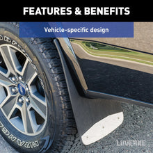 Load image into Gallery viewer, LUVERNE Front or Rear 12" x 23" Textured Rubber Mud Guards, Select Dodge Ram (2 Flaps) 250233 - Additional View 6