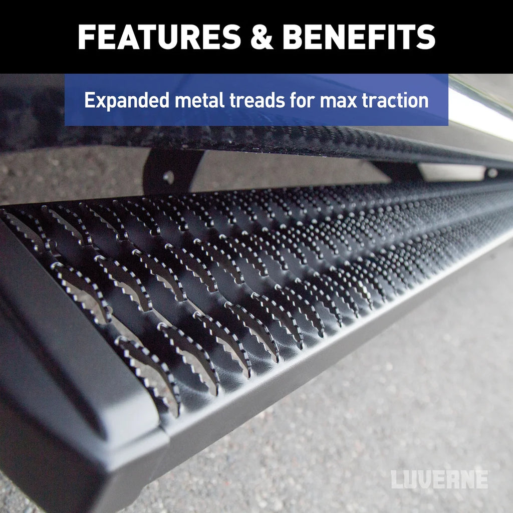 LUVERNE Grip Step 7" x 102" Aluminum W2W Running Boards, Select Silverado, Sierra HD 415102-401449 - Additional View 5