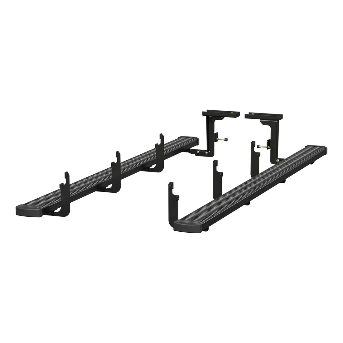 LUVERNE Grip Step 7" x 114" Aluminum W2W Running Boards, Select Ford F-250, F-350, F-450 415114-401733 - Side View