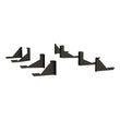 Load image into Gallery viewer, LUVERNE Grip Step 7" x 114" Black Aluminum Running Boards, Select Express, Savana 415114-401346 - Additional View 5