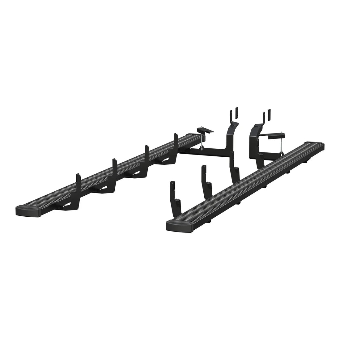 LUVERNE Grip Step 7" x 125" Aluminum W2W Running Boards, Select Silverado, Sierra HD 415125-401449 - Side View