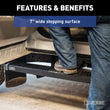 Load image into Gallery viewer, LUVERNE Grip Step 7" x 125" Aluminum W2W Running Boards, Select Silverado, Sierra HD 415125-401449 - Additional View 8