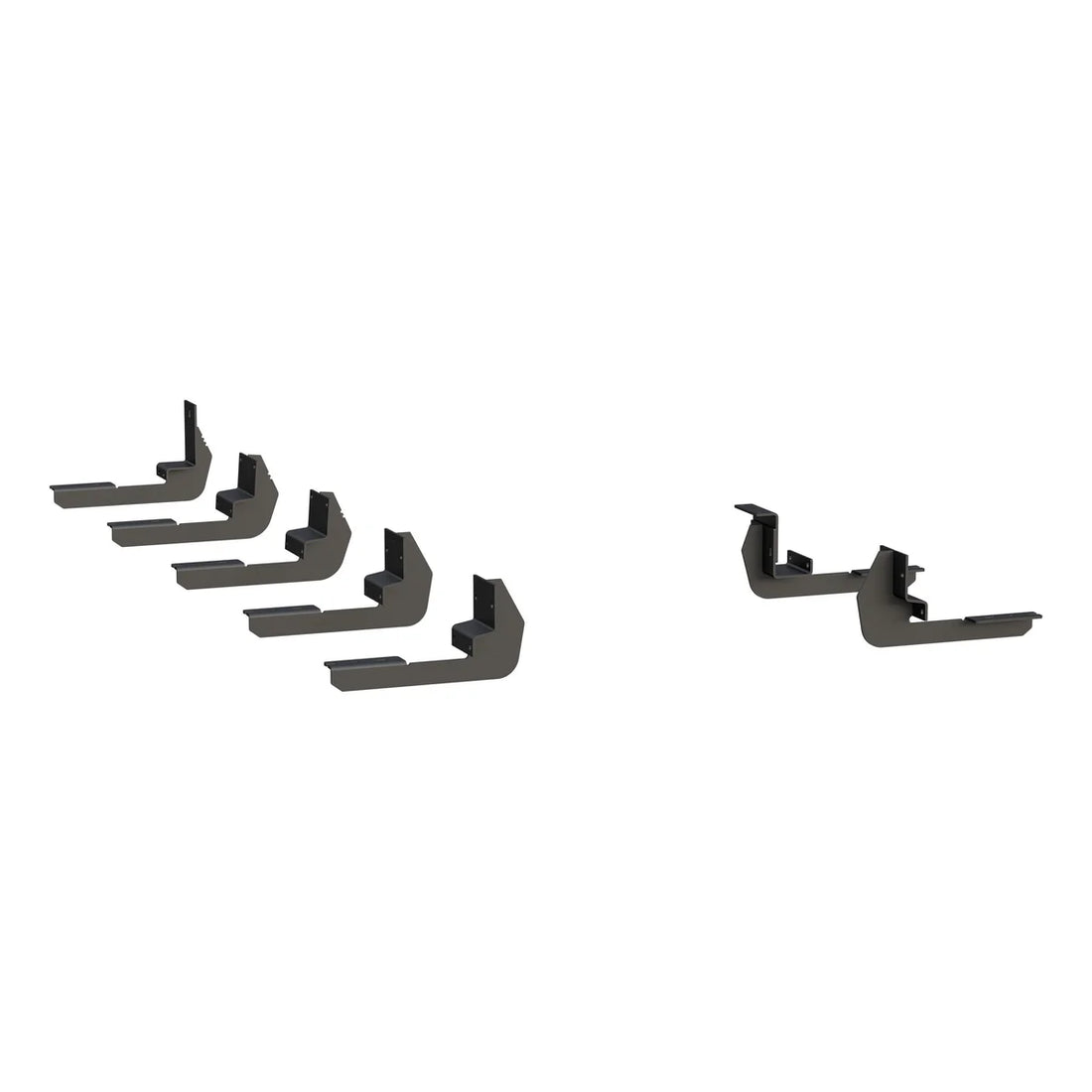 LUVERNE Grip Step 7" x 36", 100" Black Aluminum Running Boards, Select Ford Transit 415100-401724 - Additional View 5