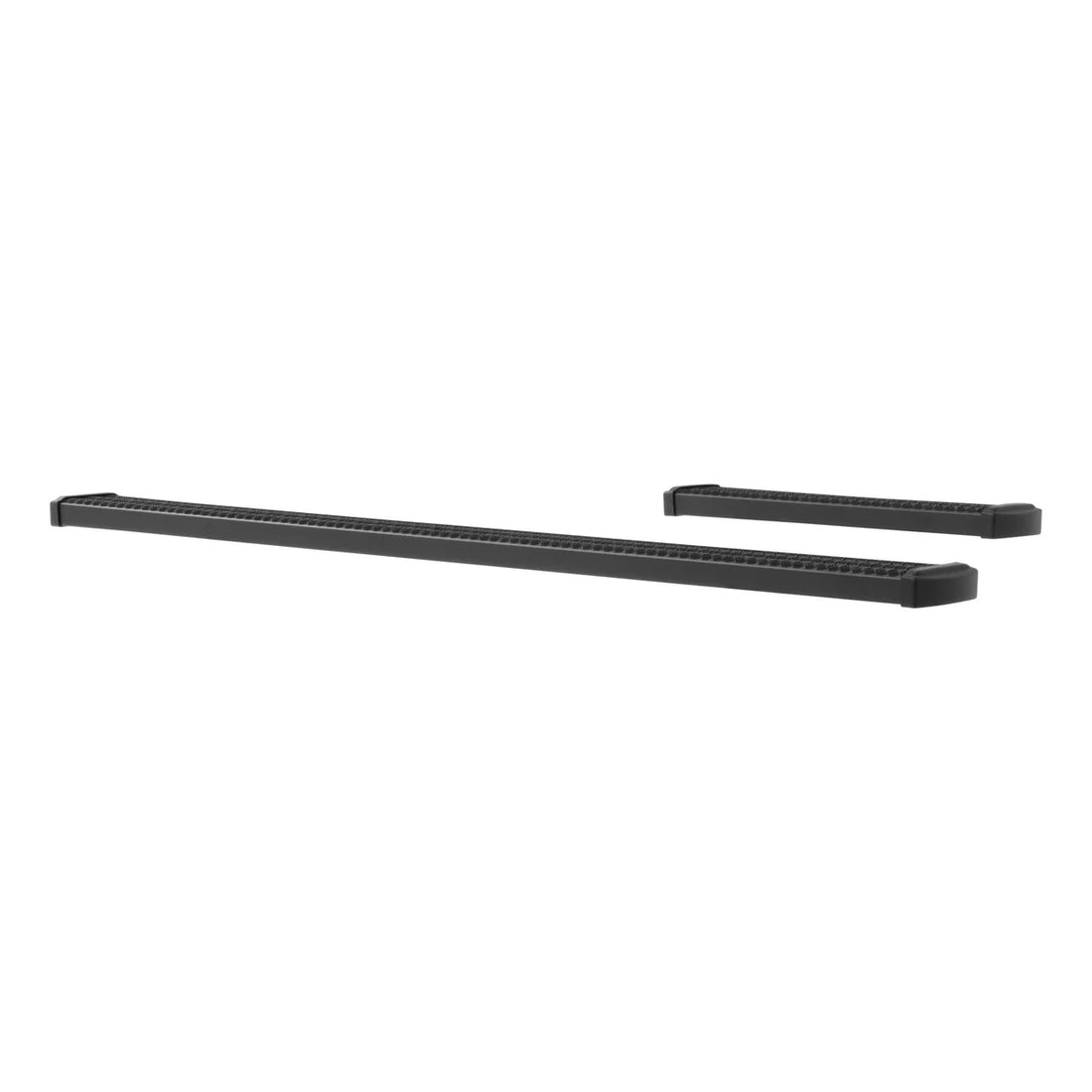 LUVERNE Grip Step 7" x 36", 100" Black Aluminum Running Boards, Select Nissan NV Vans 415100-401164 - Installation View