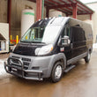 Load image into Gallery viewer, LUVERNE Grip Step 7" x 36" Black Aluminum Driver-Side Running Board, Select ProMaster 415236-401470 - Side View