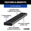 Load image into Gallery viewer, LUVERNE Grip Step 7" x 36" Black Aluminum Driver-Side Running Board, Select ProMaster 415236-401470 - Additional View 9
