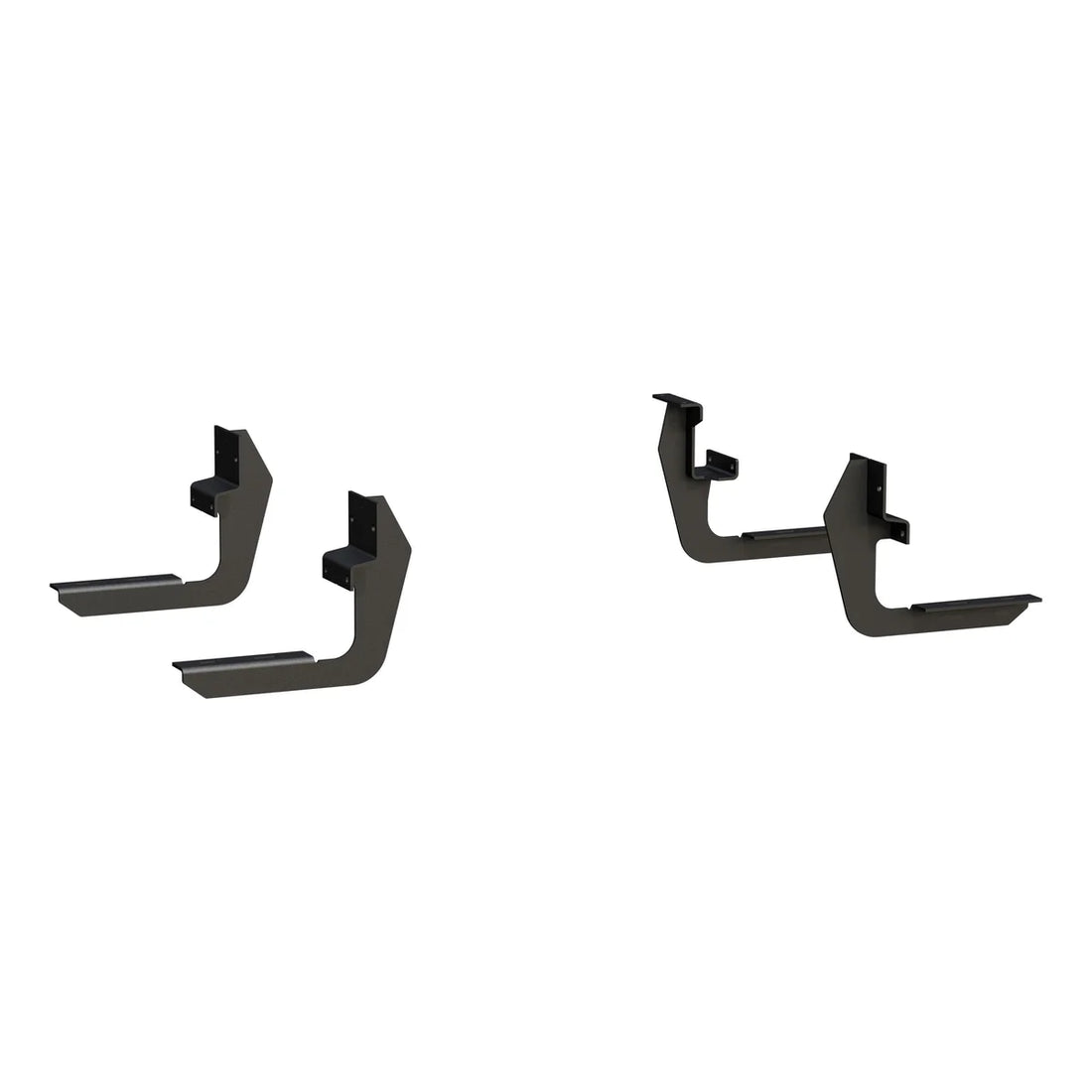 LUVERNE Grip Step 7" x 36" Black Aluminum Running Boards, Select Ford Transit 415036-401720 - Installation View