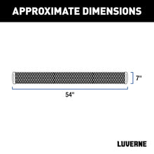 Load image into Gallery viewer, LUVERNE Grip Step 7" x 54" Black Aluminum Rear Step Fleet Kit, Select Sprinter 415254-570749-0 - Side View