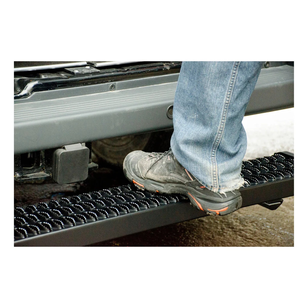 LUVERNE Grip Step 7" x 54" Black Aluminum Rear Step, Select Ram ProMaster 415254-401478 - Additional View 5