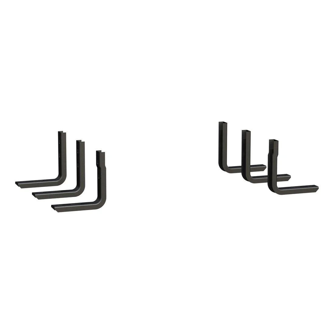 LUVERNE Grip Step 7" x 54" Black Aluminum Running Boards, Select Ford Super Duty 415054-409921 - Installation View