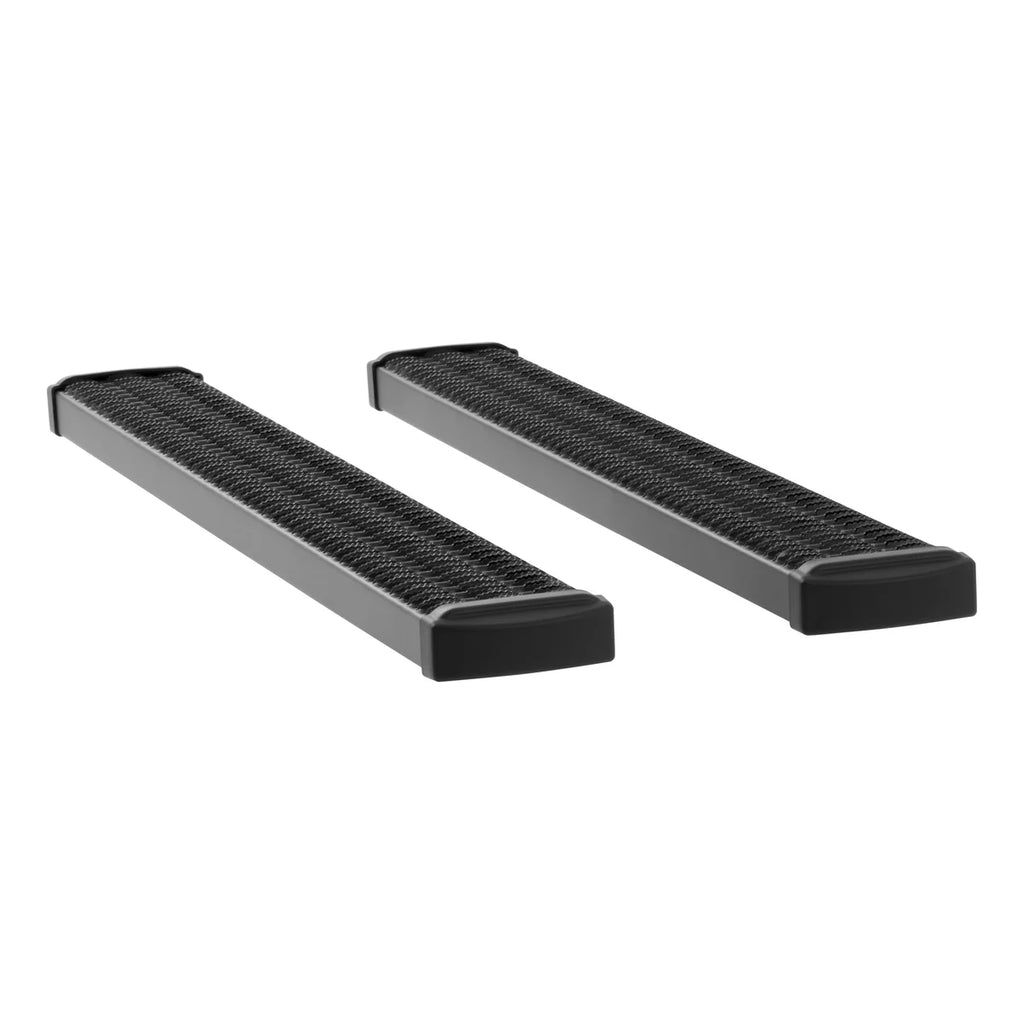 LUVERNE Grip Step 7" x 60" Black Aluminum Running Boards (No Brackets) 415060 - Main Product View