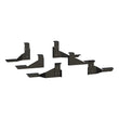 Load image into Gallery viewer, LUVERNE Grip Step 7" x 78" Black Aluminum Running Boards, Select Silverado, Sierra 415078-401743 - Back View